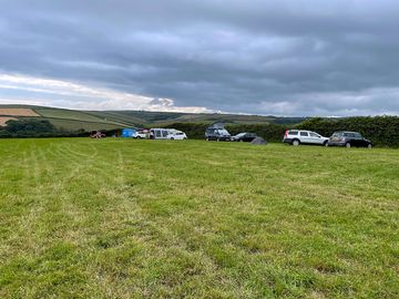 No set pitches on the camping field