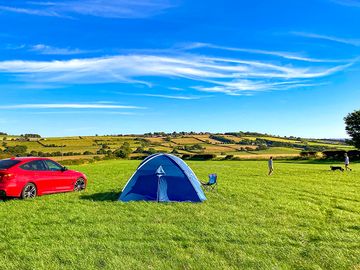 Spacious pitches