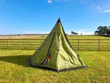 Camping at Hayfield