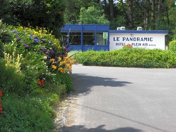 Campsite entrance