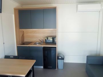 Air-conditioned living room