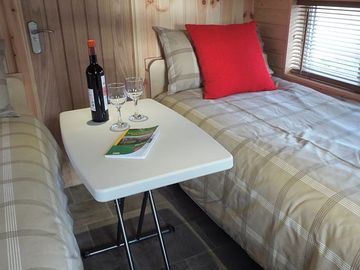 Perfect spot for a bottle of wine or two