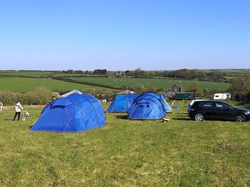 Tents at Fairview camping