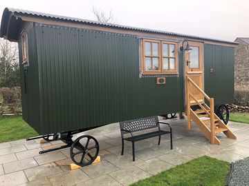 Woody's retreat is in a private space