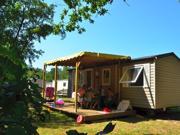 Outdoor view of the holiday home