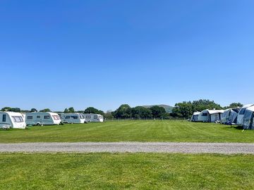 Grass touring pitches