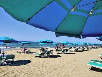 Sunny day at the beach