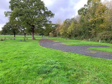The site when empty