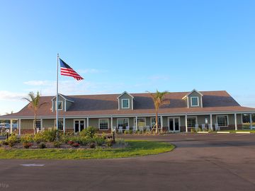 Main entrance and clubhouse