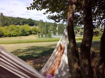 Relaxation at la parenthèse camping les ormes