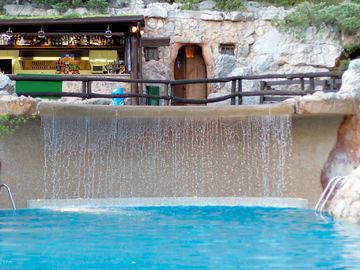 Snack bar by the pool