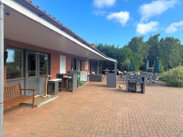 Clubhouse patio