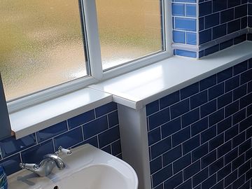 New unisex washroom and toilet