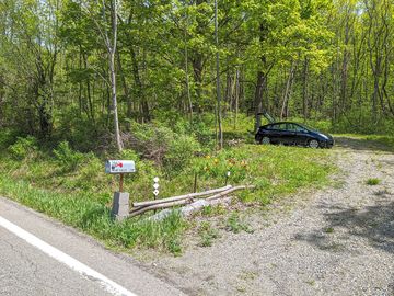 Entrance to the car park