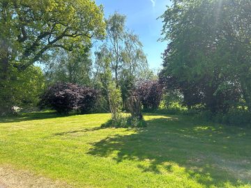 Grass touring pitch area