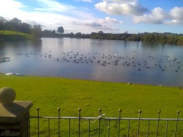 View of the lake