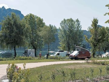 Lake view pitches