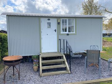 Outside texel shepherd hut