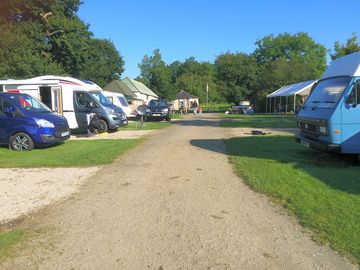 Main field with hardstanding pitches