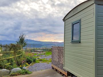 Visitor image of their amazing views from shepherds hut
