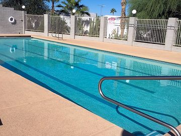 Lovely pool to swim laps or just relax