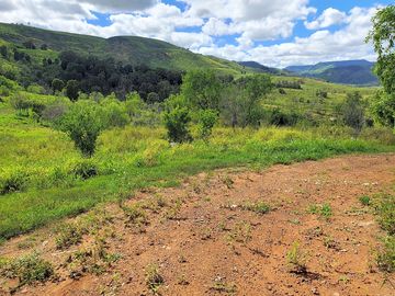 Road up to the top of the mountain