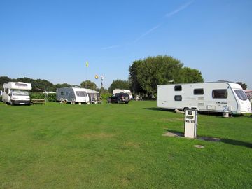 Electrical hook-ups on the pitches