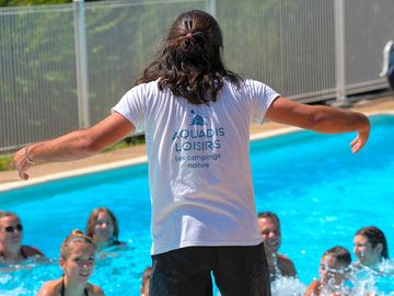 Piscine du camping et animations