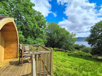 Outside decking area
