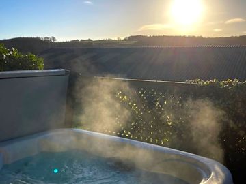 Hot tub with views