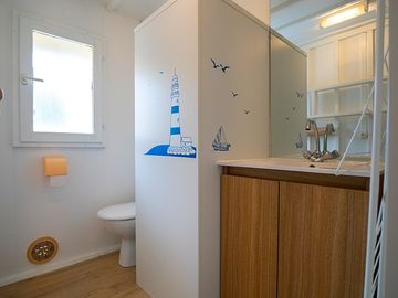salle de bain douche et wc