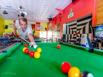 Pool in the games room