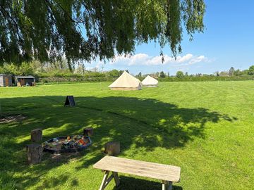 Small sandpit for our young campers