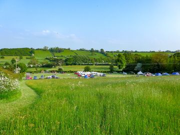 View of the campsite