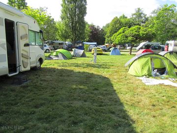 Level grass pitches