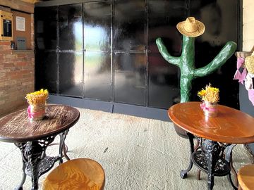 Reception .... chestnut heights saloon .... yee ha!