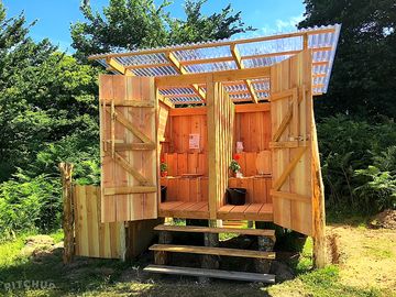 Spotless compost toilets