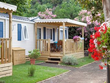 Mobile home exterior