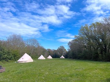 Tent spacing