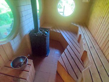 Communal sauna