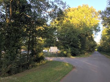 Entrance to site