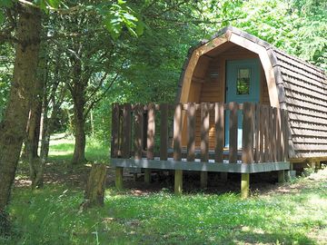 Cabin with private decking