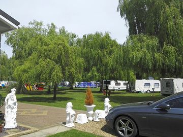 Around the grounds