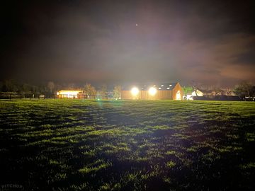 Pitches by night