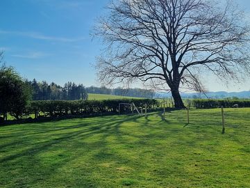 Bell tent view
