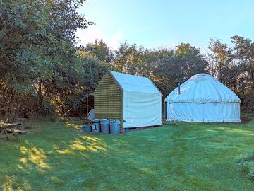 Sunset yurt