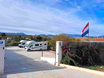 Entrance to the campsite
