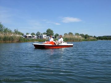 Paddle boats to hire