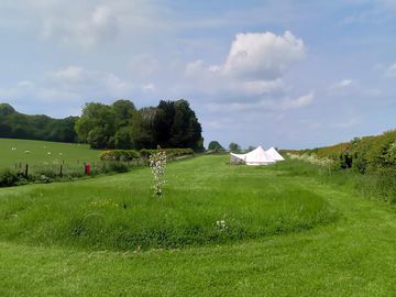 The camping field