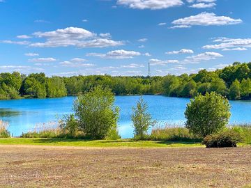 Great Lake, one of 11 fishing lakes on site
